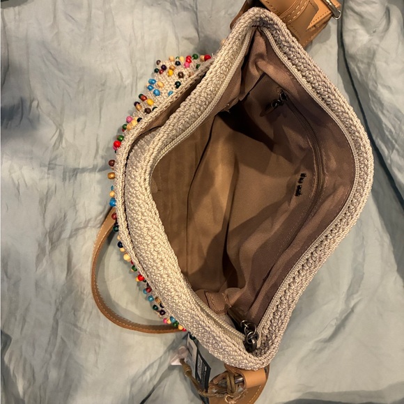 The Sak Cream Beaded Crossbody Bag - Picture 3 of 6